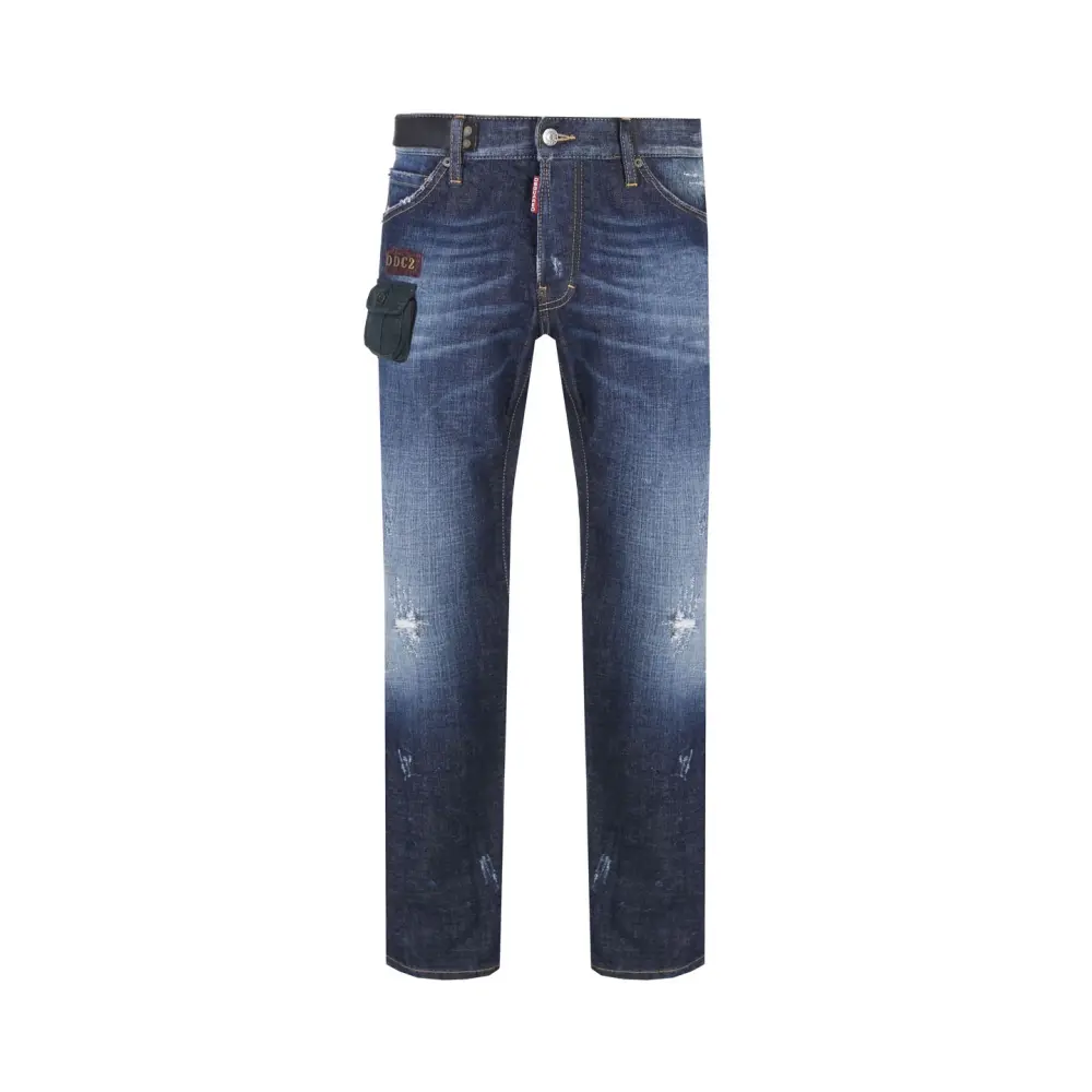 Джинсы Slim Fit хлопковые