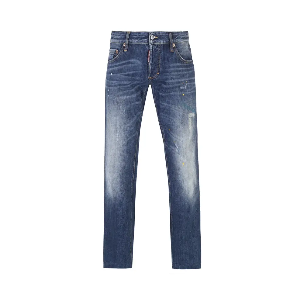 Джинсы Slim Fit хлопковые