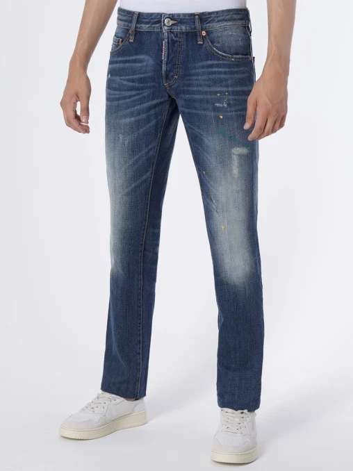 Джинсы Slim Fit хлопковые DSQUARED2