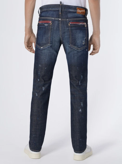 Джинсы Regular Fit хлопковые DSQUARED2