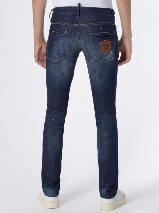 Джинсы Slim Fit хлопковые DSQUARED2