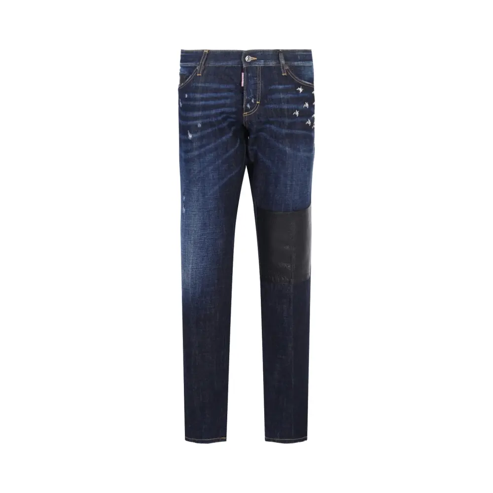 Джинсы Slim Fit хлопковые