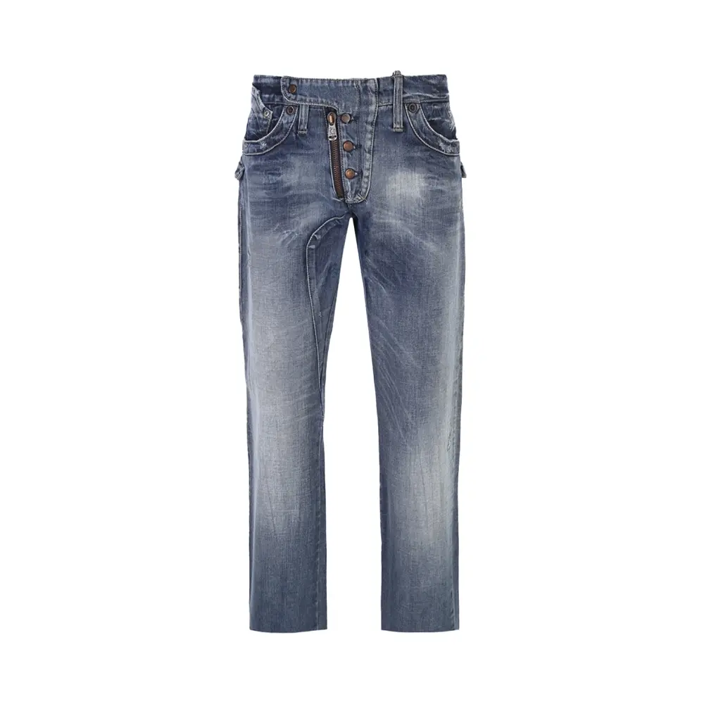 Джинсы Regular Fit хлопковые