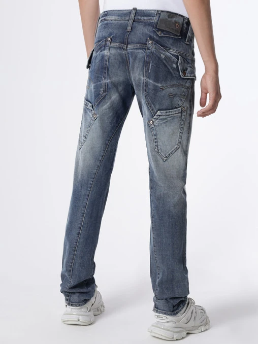 Джинсы Regular Fit хлопковые BRAY