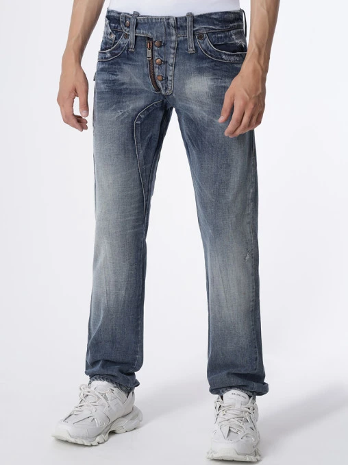 Джинсы Regular Fit хлопковые BRAY