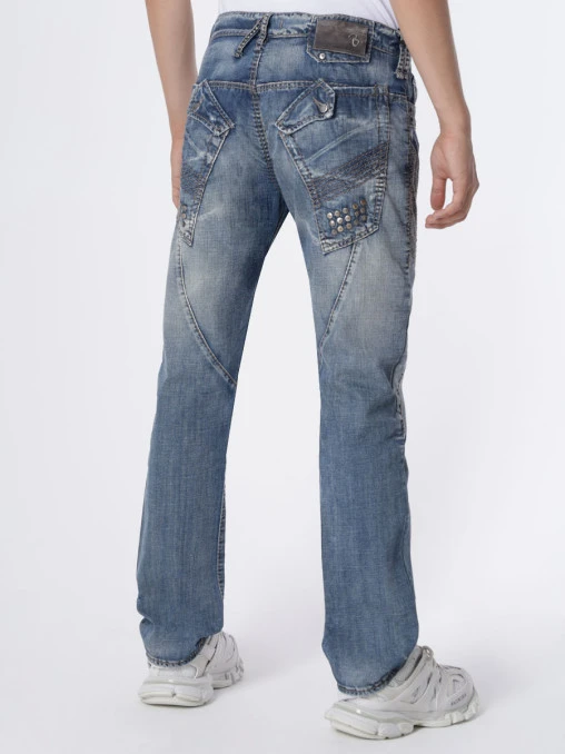 Джинсы Regular Fit хлопковые BRAY