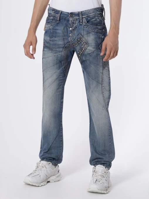 Джинсы Regular Fit хлопковые BRAY