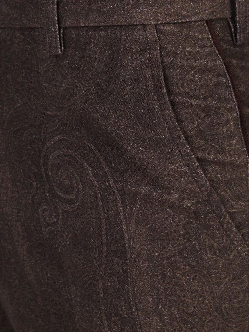 Брюки хлопковые ETRO