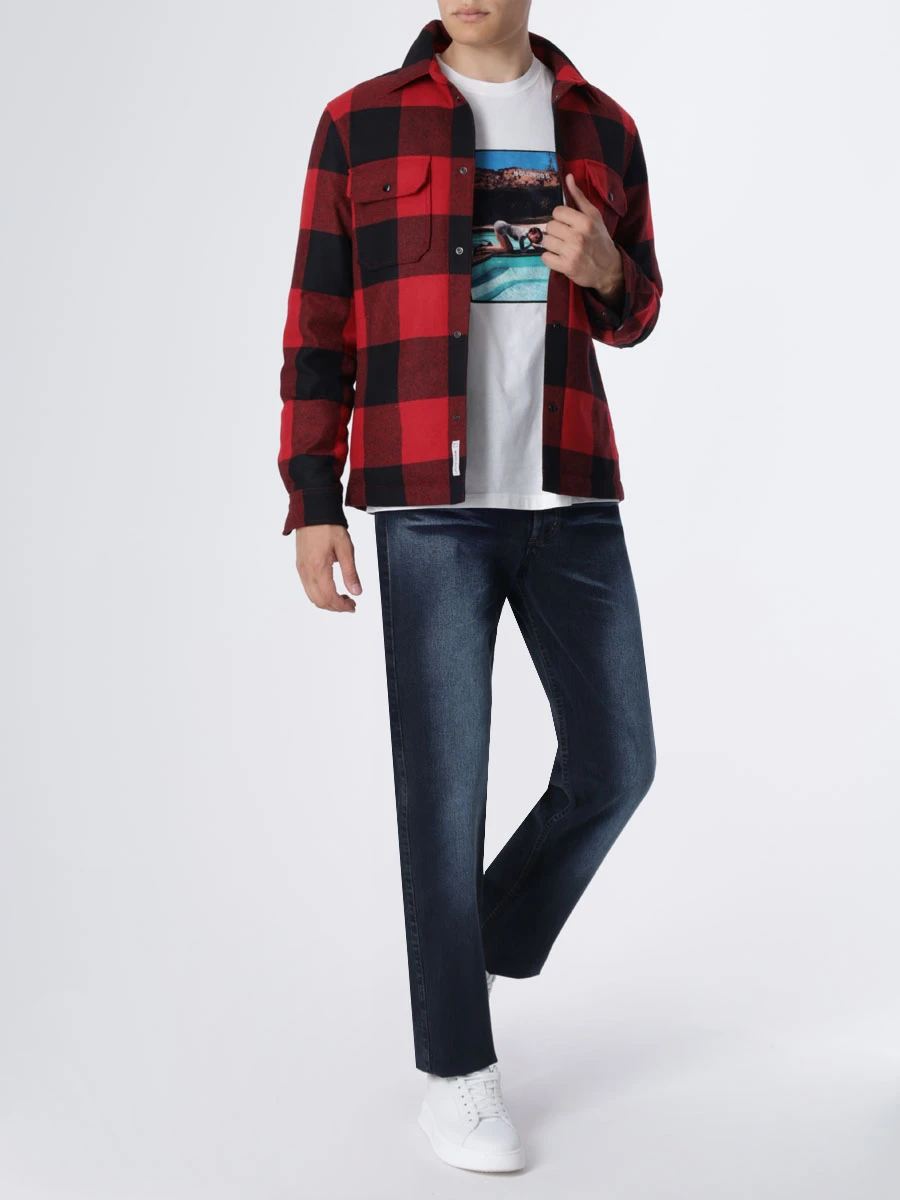 Джинсы Regular Fit хлопковые