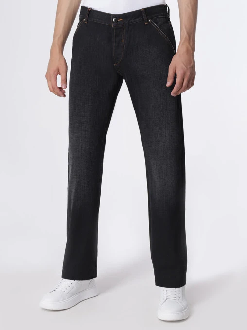 Джинсы Regular Fit хлопковые ERMANNO SCERVINO