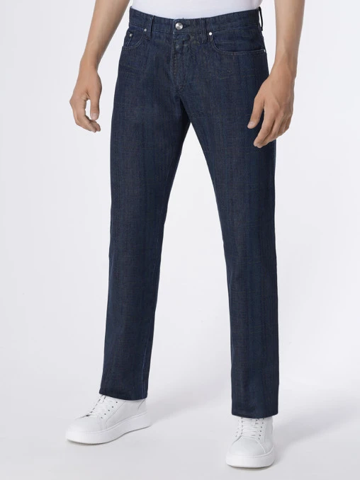 Джинсы Regular Fit хлопковые ETRO