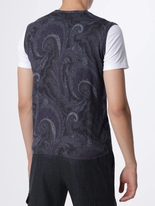 Жилет с принтом ETRO