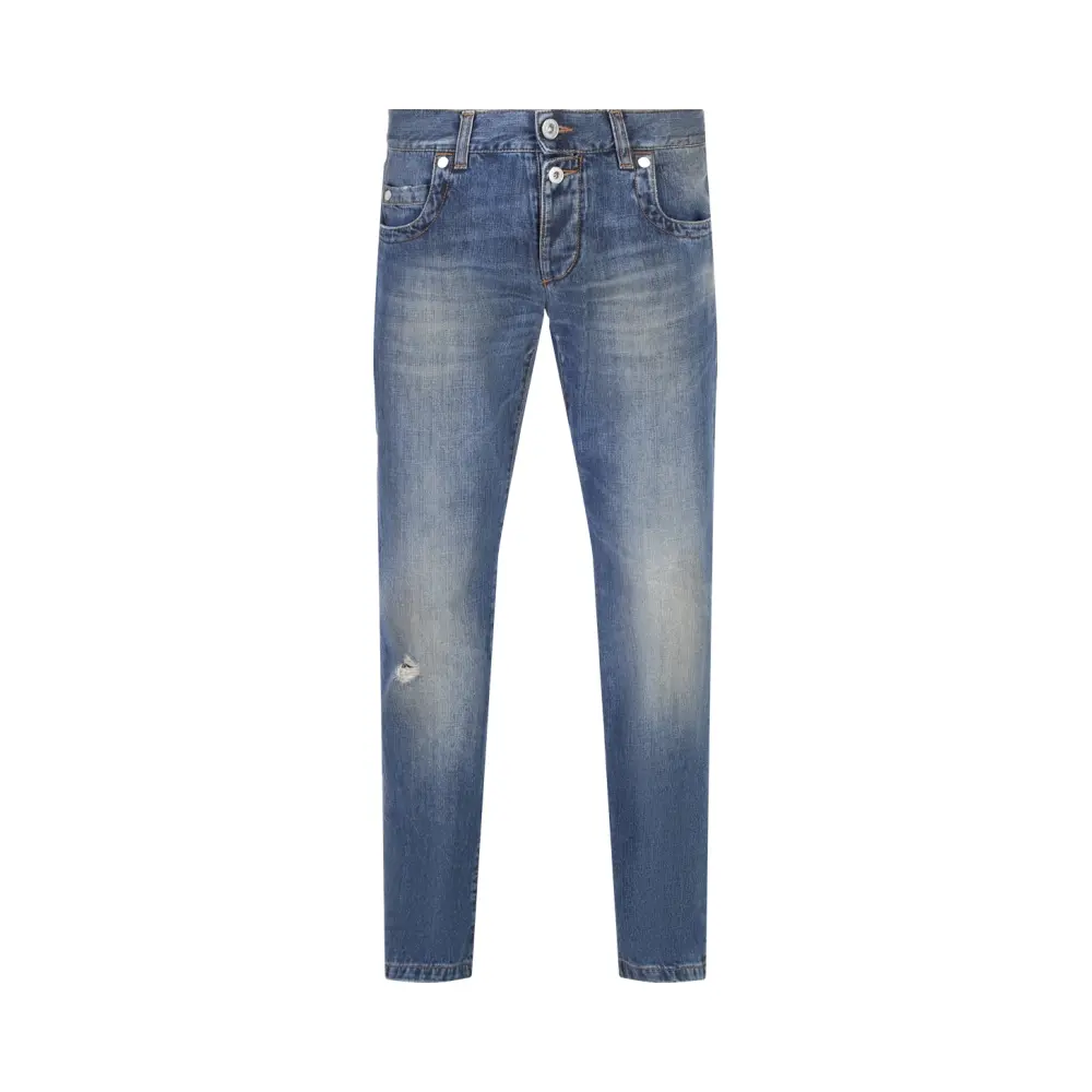 Джинсы Regular Fit хлопковые