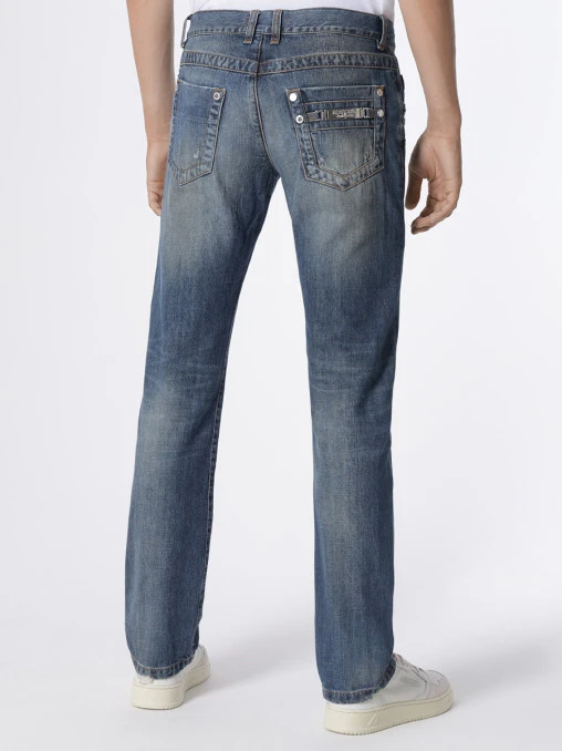 Джинсы Regular Fit хлопковые BIKKEMBERGS