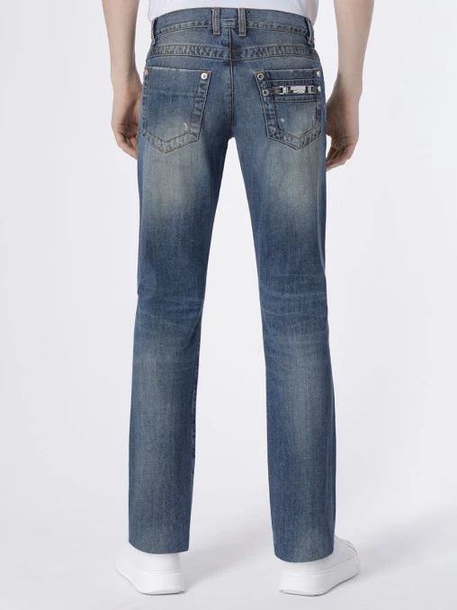 Джинсы Regular Fit хлопковые BIKKEMBERGS