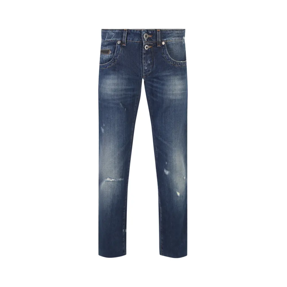 Джинсы Slim Fit хлопковые