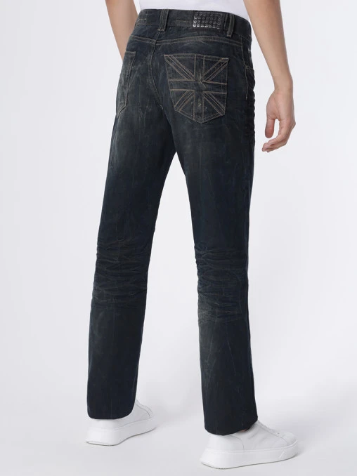 Джинсы Regular Fit хлопковые JOHN RICHMOND