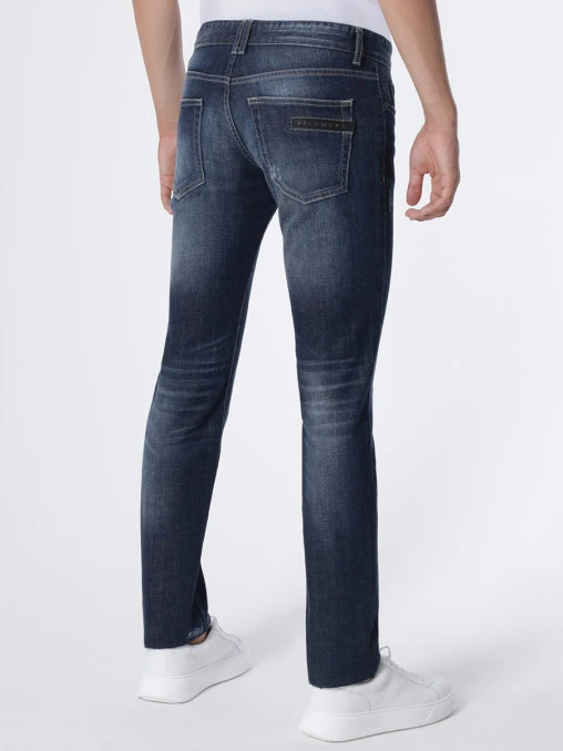 Джинсы Slim Fit хлопковые JOHN RICHMOND