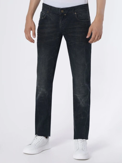 Джинсы Slim Fit хлопковые JOHN RICHMOND