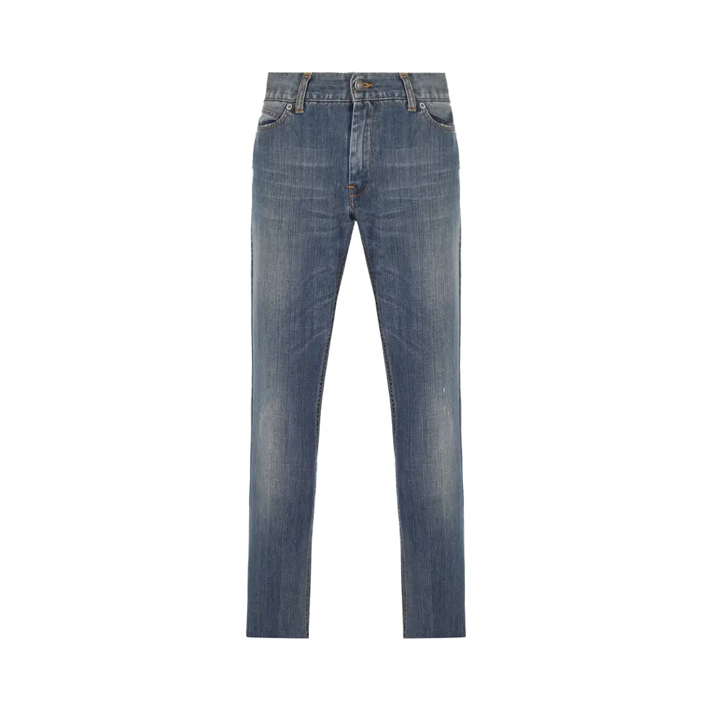 Джинсы Slim Fit хлопковые