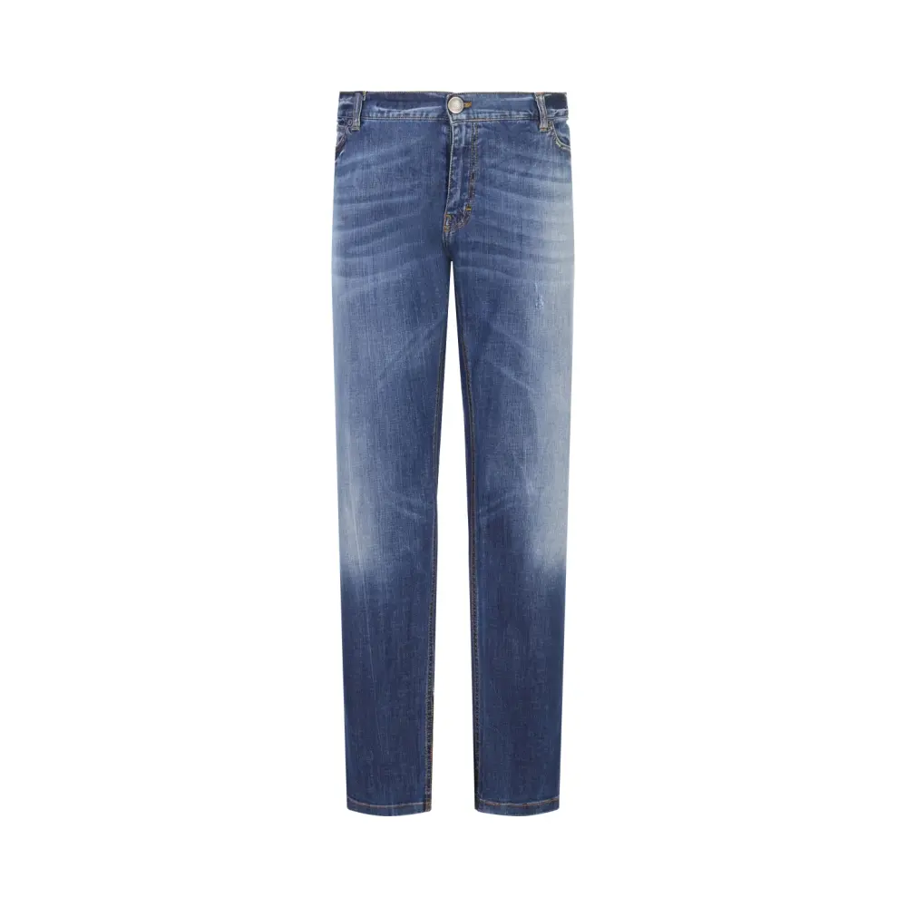 Джинсы Slim Fit хлопковые