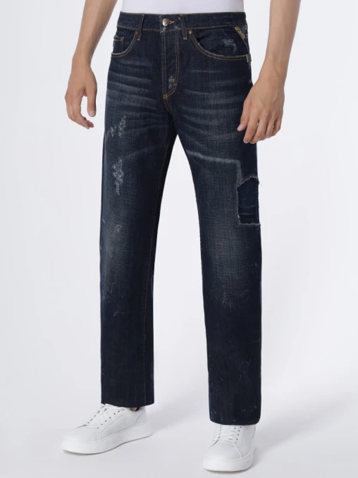 Джинсы Regular Fit хлопковые JUST CAVALLI