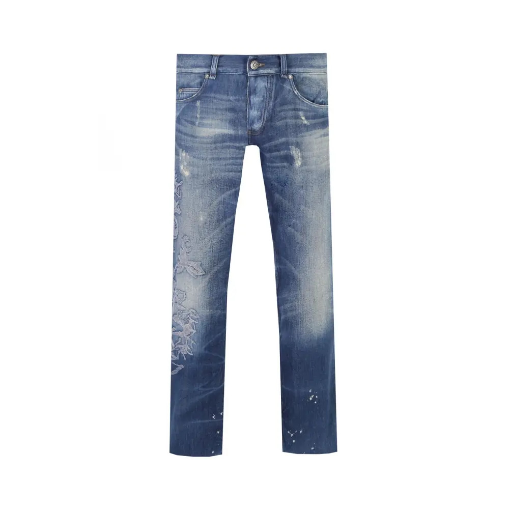 Джинсы Regular Fit хлопковые