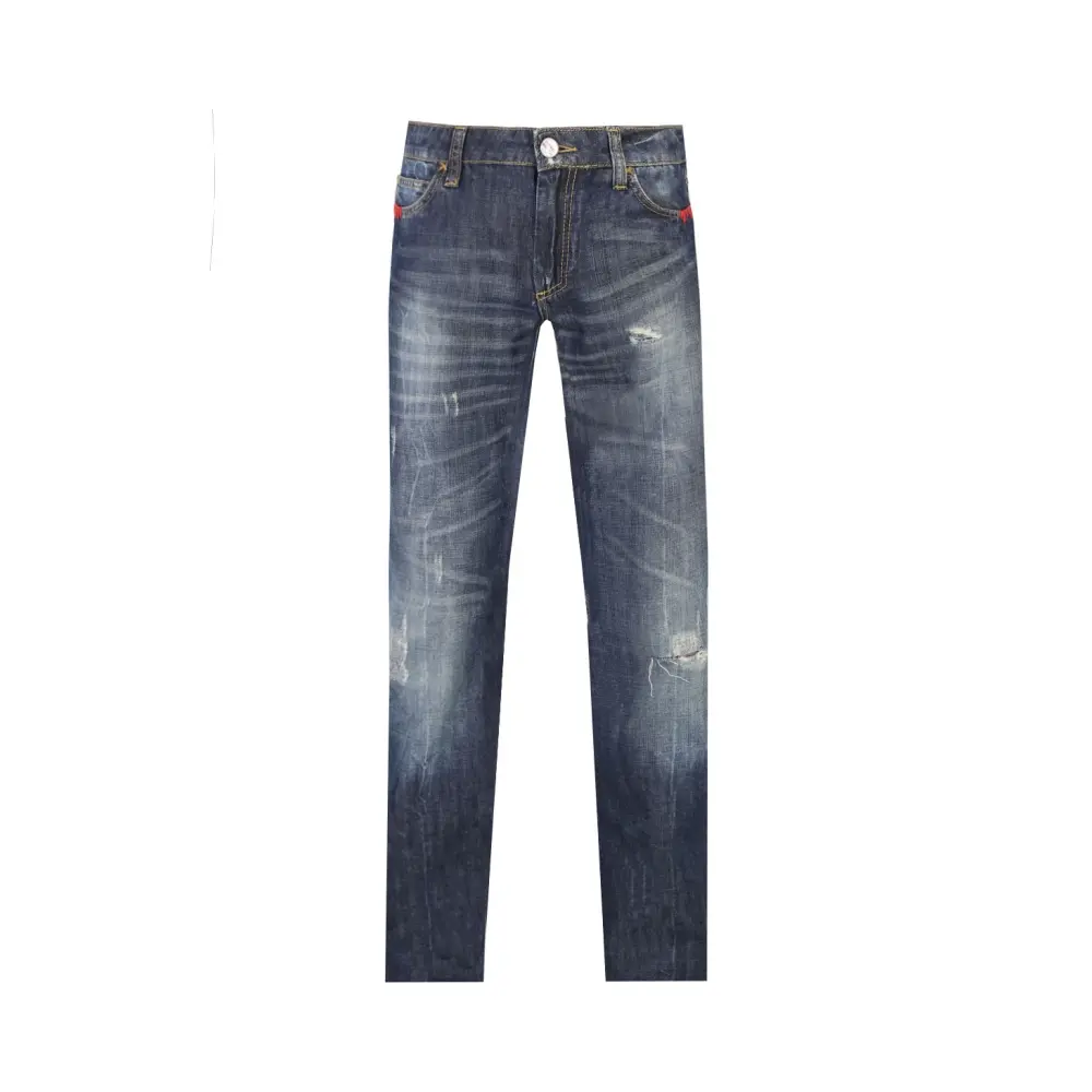Джинсы Slim Fit хлопковые
