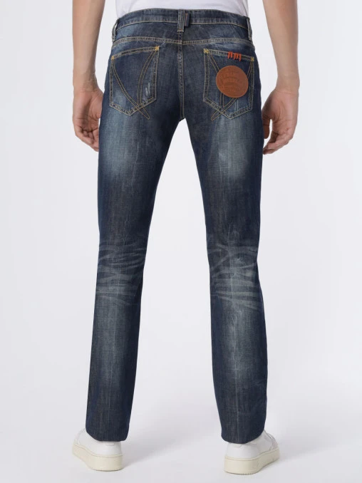 Джинсы Slim Fit хлопковые FRANKIE MORELLO