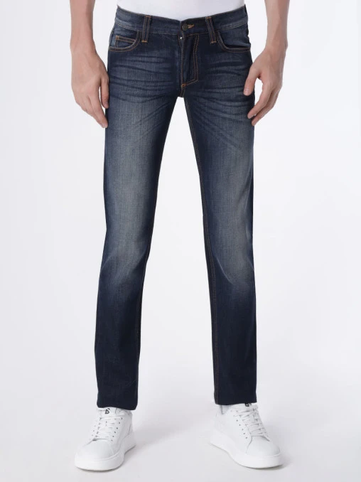 Джинсы Slim Fit хлопковые FRANKIE MORELLO