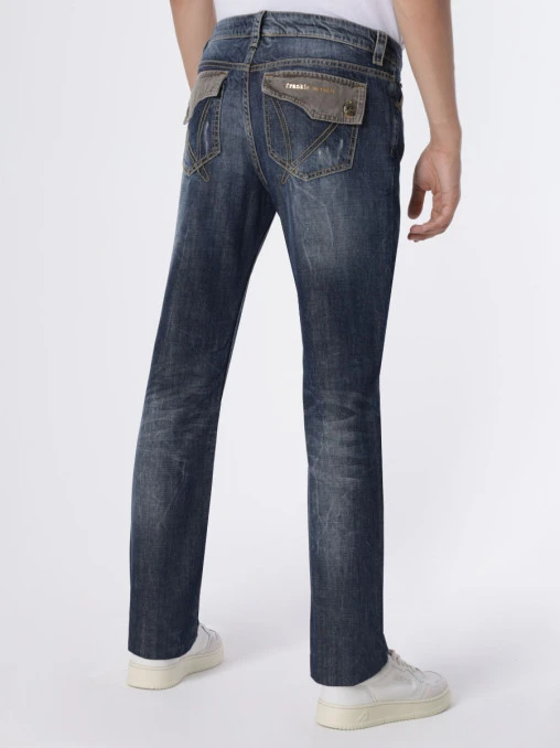 Джинсы Regular Fit хлопковые FRANKIE MORELLO