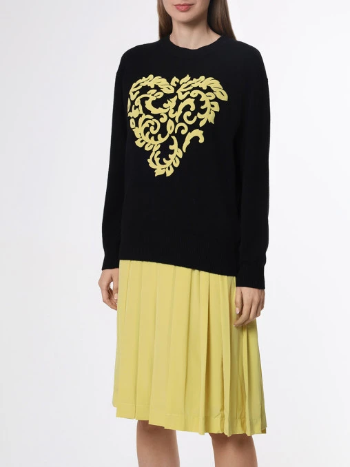 Платье комбинированное ERMANNO SCERVINO