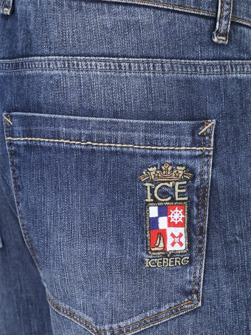 Джинсы Regular Fit хлопковые ICEBERG