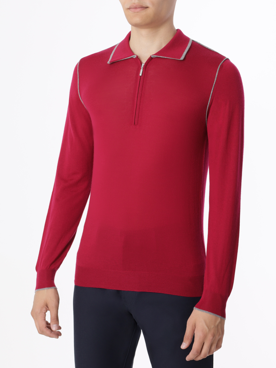 Поло из кашемира и шелка