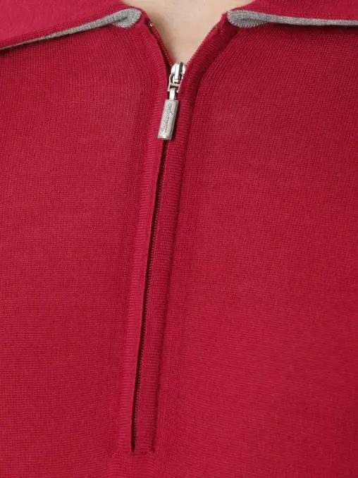 Поло из кашемира и шелка CASTANGIA