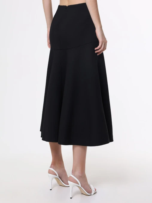 Юбка однотонная ALEXANDER MCQUEEN