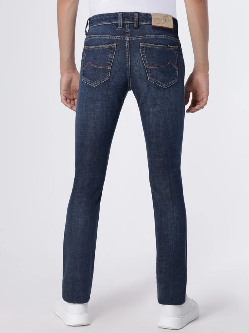 Джинсы Slim Fit хлопковые JACOB COHEN