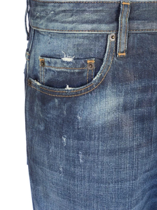 Джинсы Slim Fit хлопковые DSQUARED2