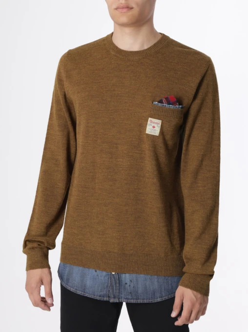 Джемпер шерстяной DSQUARED2