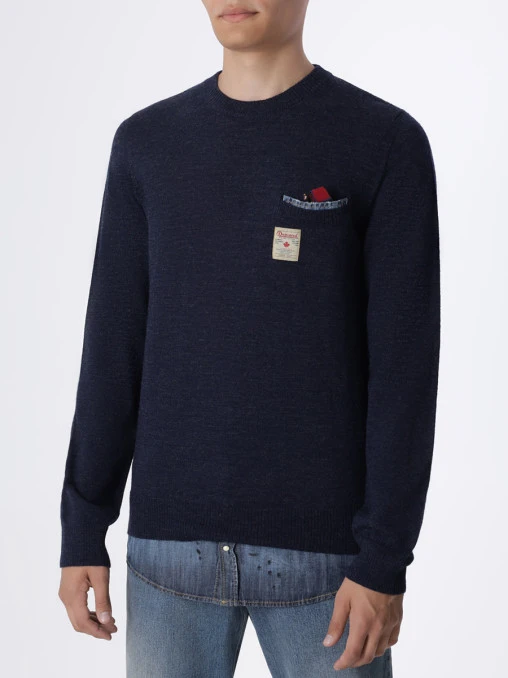 Джемпер шерстяной DSQUARED2