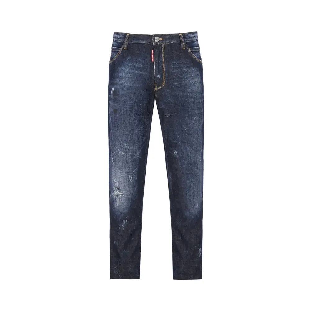 Джинсы Slim Fit хлопковые