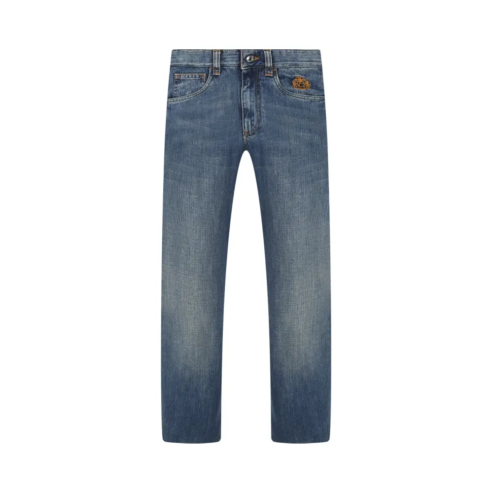 Джинсы Regular Fit хлопковые