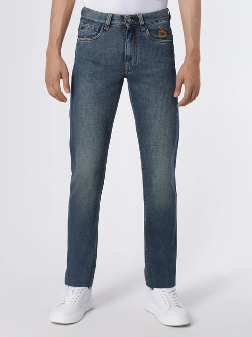 Джинсы Regular Fit хлопковые CANALI