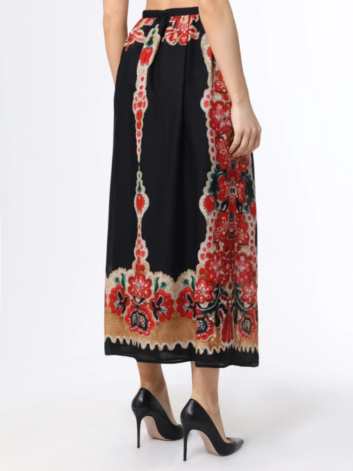 Юбка с принтом RED VALENTINO