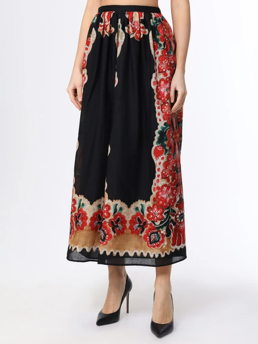 Юбка с принтом RED VALENTINO