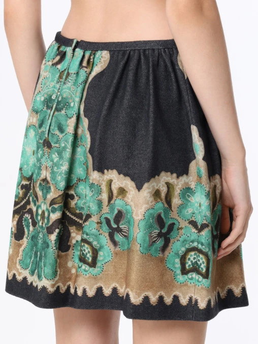 Юбка с принтом RED VALENTINO