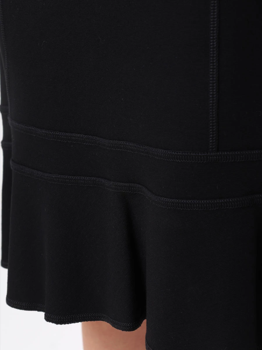 Юбка однотонная