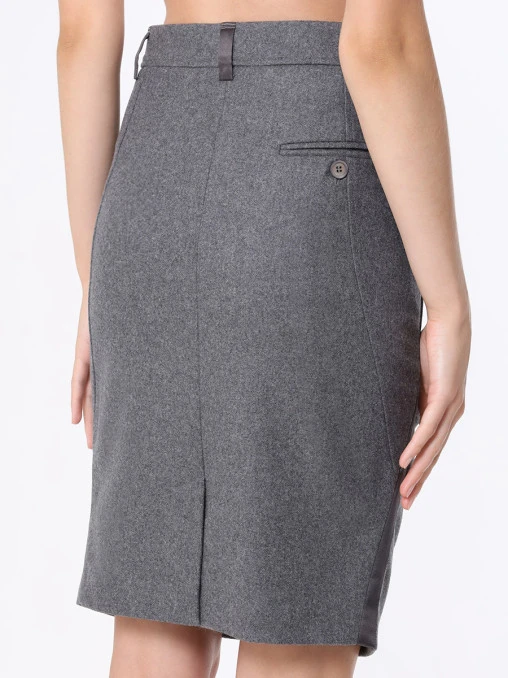 Юбка шерстяная BRUNELLO CUCINELLI