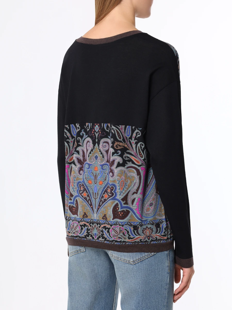 Пуловер шерстяной