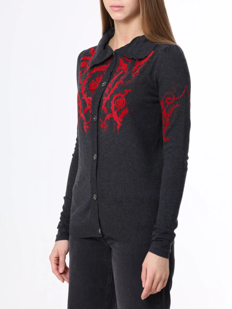 Кардиган из хлопка и кашемира